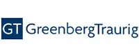 A logo of greenberg traurig